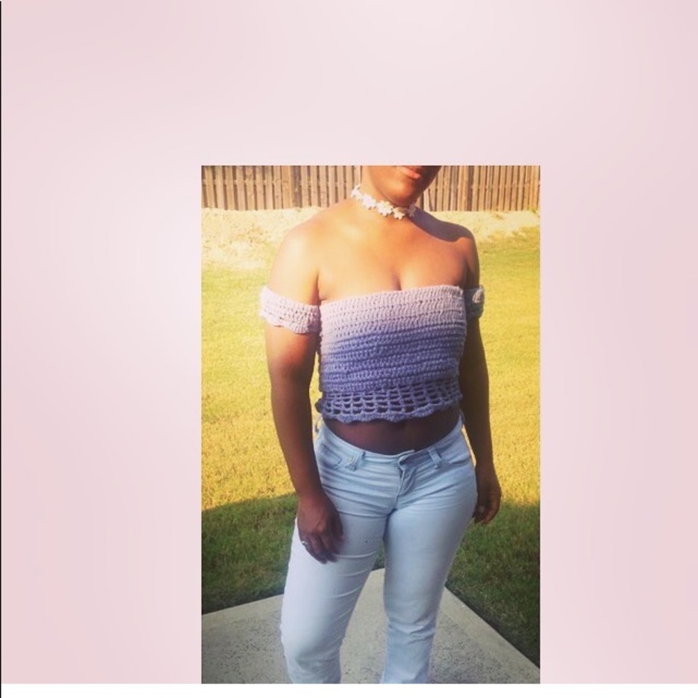 Handmade crochet top